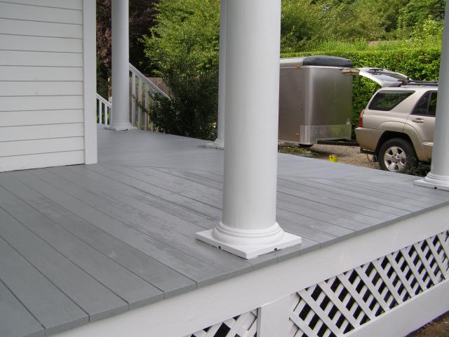 After deck restoration.