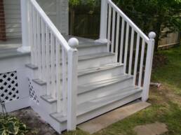 After pressure washer service.
